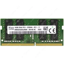 Hynix 16GB DDR4 3200MHz PC4-25600 2Rx8 SODIMM Laptop Memory RAM HMA82GS6DJR8N-XN