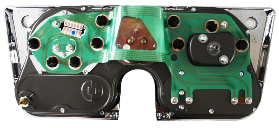 Cuadro completo de medidor de tablero de tacómetro para camioneta Chevy/GMC 69-72 con tacómetro de 8.000 RPM Foto 4 de 4