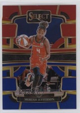 2024 Panini Select WNBA Concourse Red & Blue Prizm 52/399 Moriah Jefferson 1e88