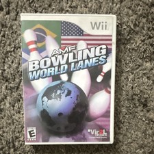 AMF Bowling: World Lanes Nintendo Wii Vir2L Studios E Manual Included