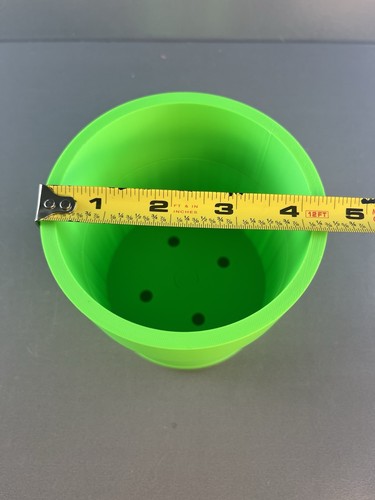 Mario Themed Planter Pipe - 3D printed you pick color - succulent, cactus, herbs - Picture 8 of 11