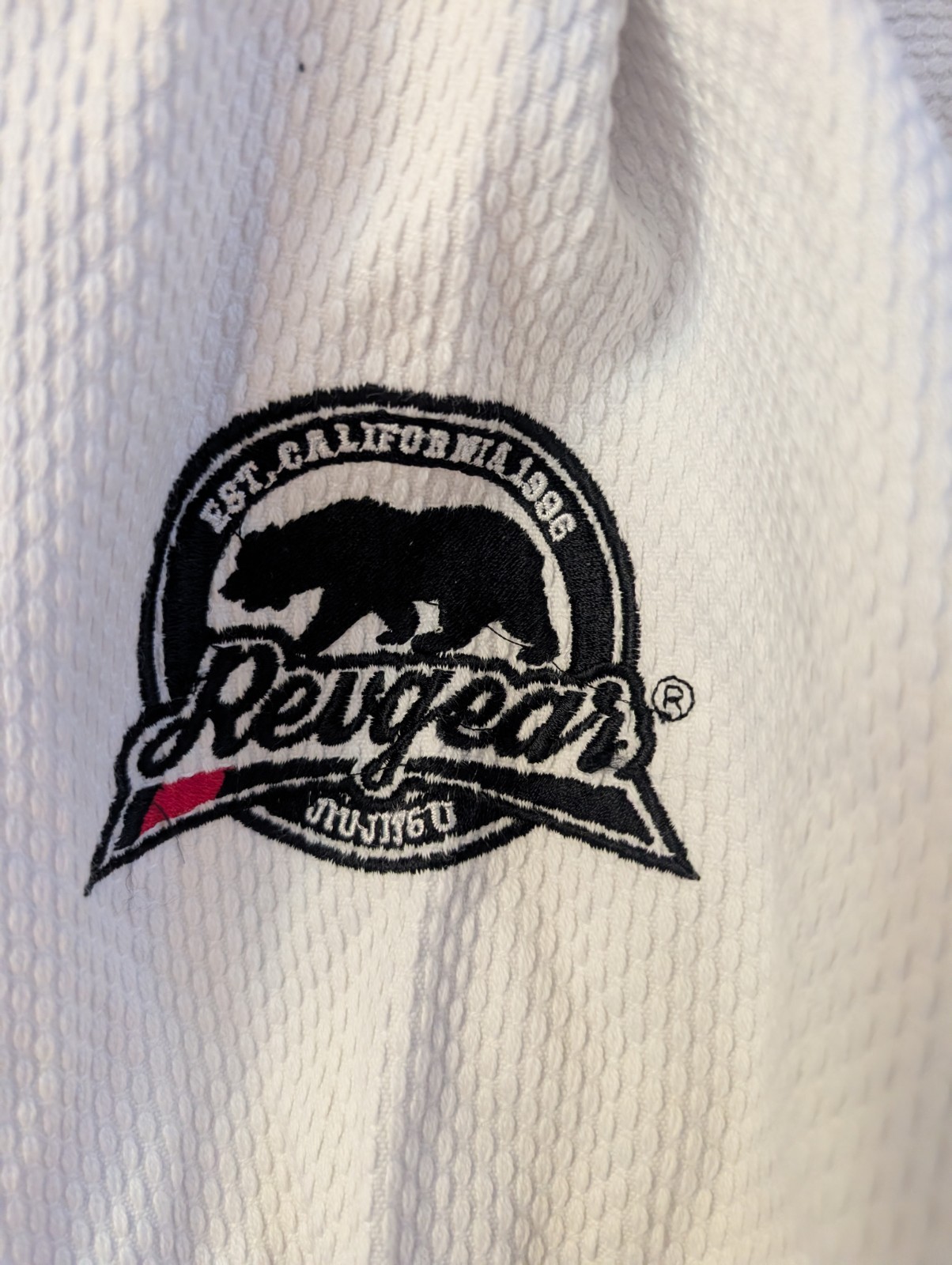 Revgear Gi Top & Bottom Unisex A0 White Brasil JiuJitsu Adult