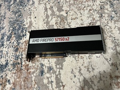 AMD FirePro S7150X2 16GB GDDR5 GPU Server Accelerator USED