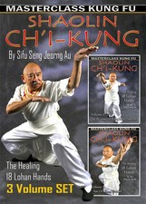 3 DVD Box Masterclass Kung Fu - Shaolin Ch'i-Kung Seng Jeorng Au