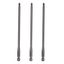 155mm Extra Long Screwdriver Bit S2 Steel Magnetic 1/4 Hex for DeWalt Makita 3PC