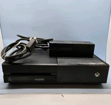 MICROSOFT XBOX ONE • 500gb Model 1540 Console And Power Cord Adapter Black Works