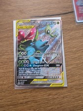 Celebi and Venusaur GX Tag Team Full Art Texture Promo