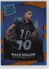 2017 Panini Donruss Rated Rookie Jersey Number 8/10 Mack Hollins #311 1m1f