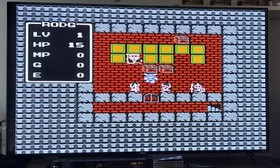 Dragon Warrior - Authentic Nintendo NES Game - Tested & Works