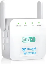 Extendtecc WiFi Booster Wireless Speed Wave WiFi Extender Signal Booster 300M...