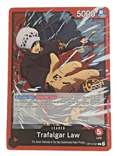 Trafalgar Law - OP14-001 (Alternate Art) OP14-001 The Azure Sea's Seven Foil