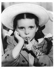 Margaret O'Brien Signed Autographed 8x10 Photo