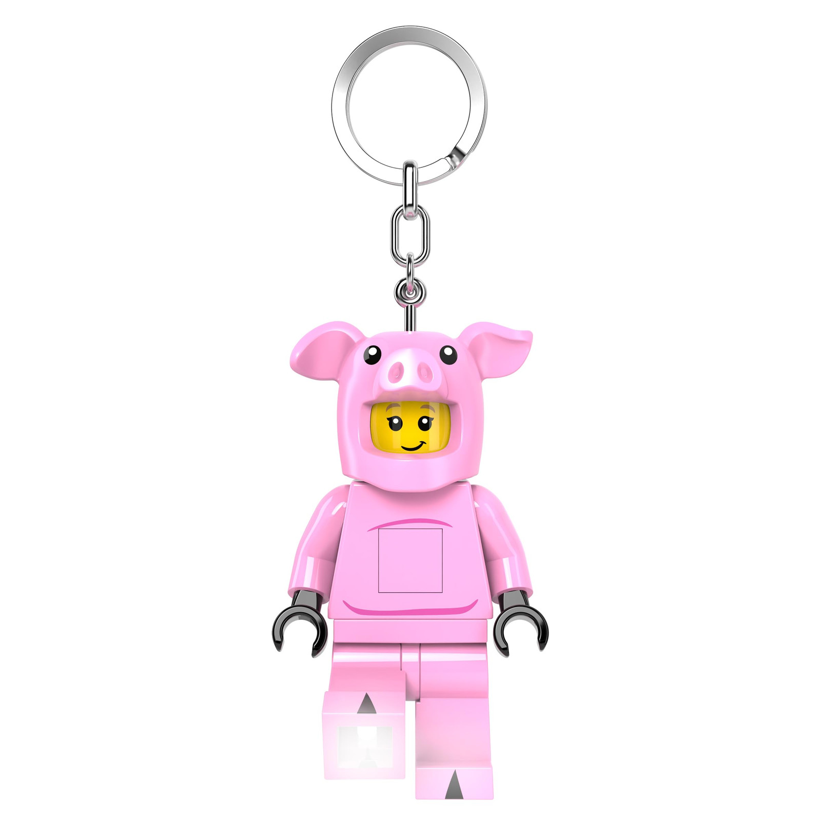 Брелок для ключей LEGO Minifigures Large высотой 3 дюйма - Девочка-поросенок KE212H 4590₽