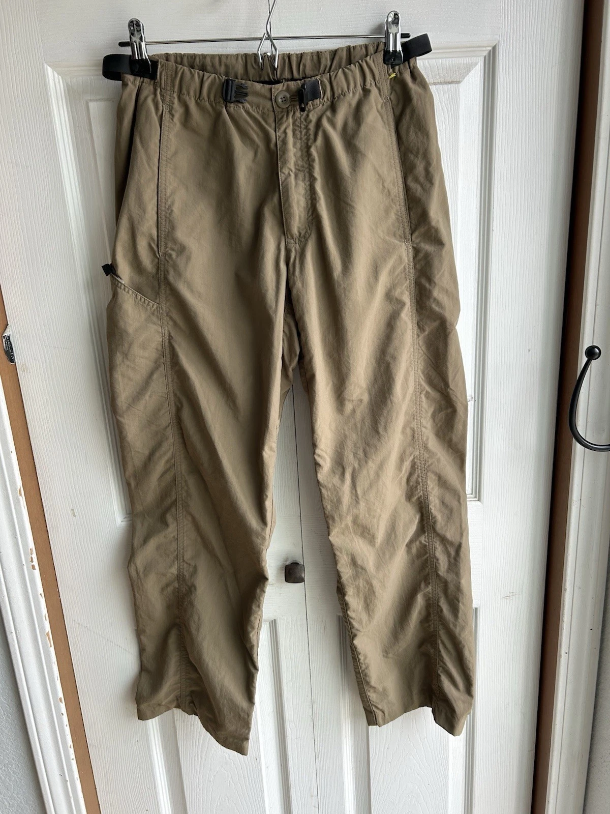 Men’s Patagonia Gi II Beige Cargo Pants Hiking Outdoor Size 28 x 30