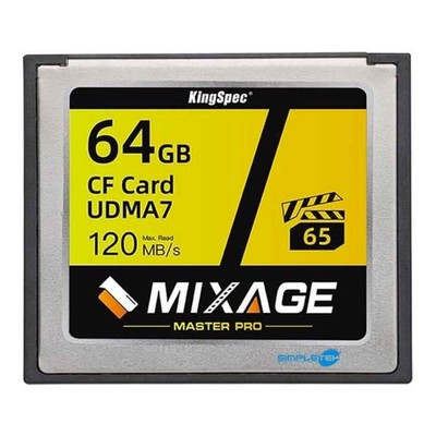 Compact Flash CF Card 64GB 120MB/s Memory Card UDMA7 Fujifilm