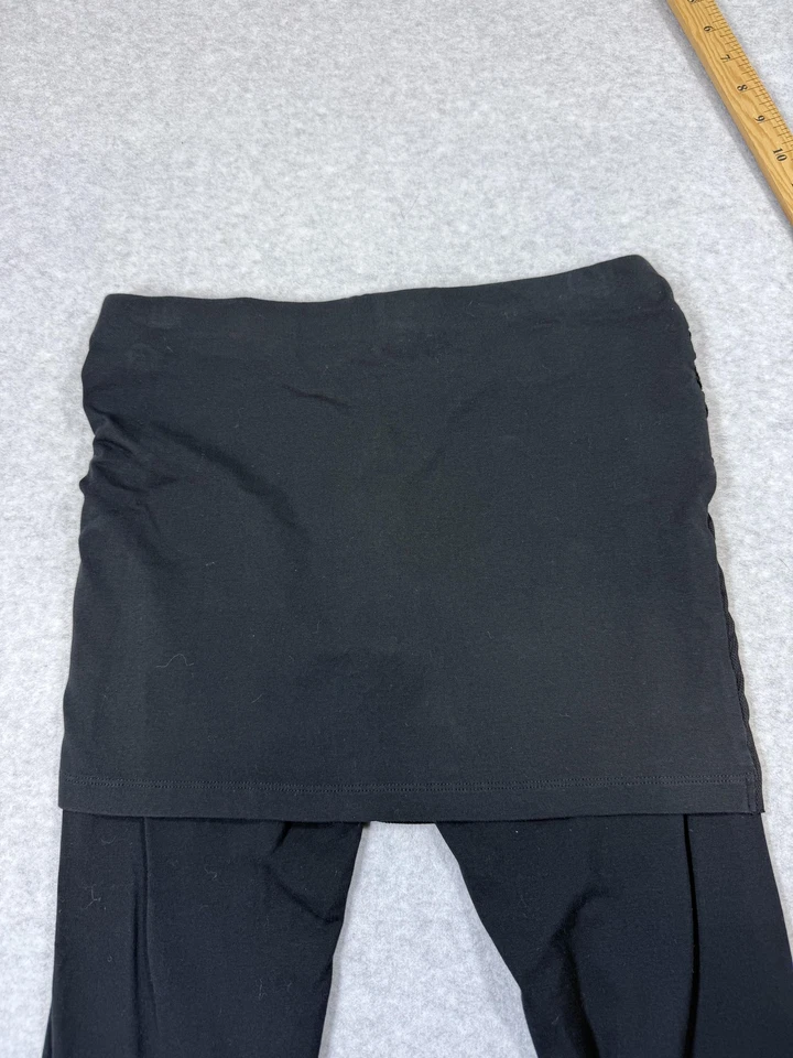 Cabi Falda M'Leggings Mujer XS Negro Tirar de la Falda Acanalada Pantalones de Yoga 5080 Foto 4 de 4