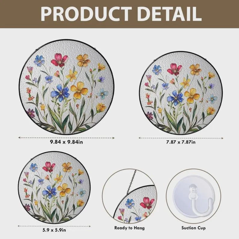 圣诞老鼠彩色玻璃集光器节日装饰 — 第 3/3 张图片