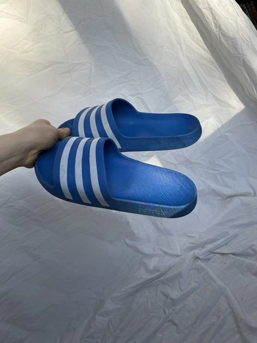 Sandalo adidas blu slides 