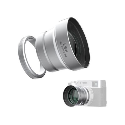 Freewell 1.5X Telephoto Lens Compatible with Fuji X100VI X100V, Enhanced Zoom...