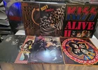 8 KISS VINYL LOT ALIVE 1 & 2, Kiss, HTH, DBL PLATINUM, R&R OVER,ELDER,ANIMALIZE