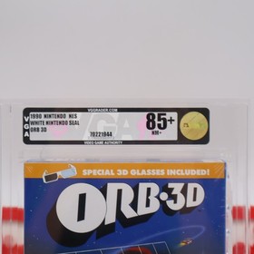 NES Nintendo ORB 3D / 3-D - VGA GRADED 85+ NM+ GOLD! NEW & Sealed with H-Seam!