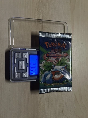 Pokemon Base Set Booster Pack Korean 1st Edition Venusaur WOTC