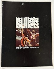 1972-73 Baltimore Bullets vs New York Knicks Basketball Program