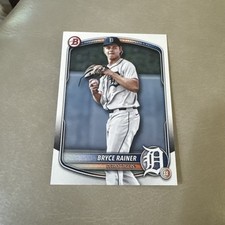 2025 Bowman #BP-49 Bryce Rainer Prospects Detroit Tigers 1st Topps