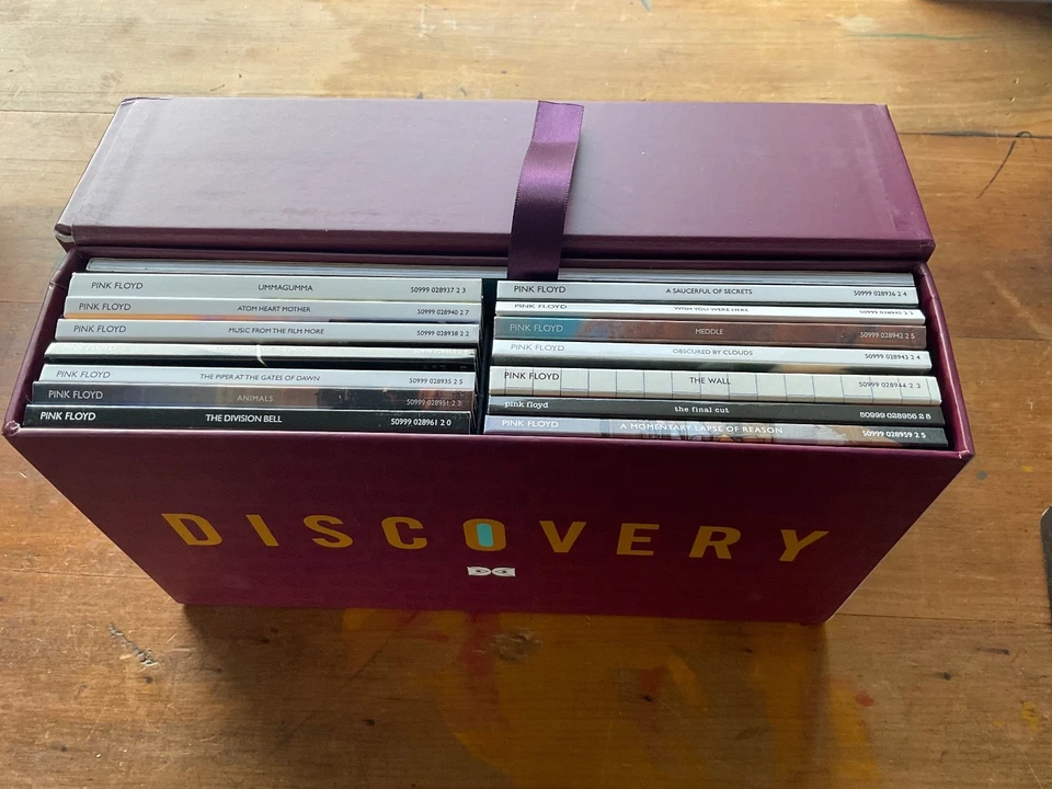 Pink Floyd Discovery Limited Edition 14 CD Box Set Remastered - CD's UNPLAYED ! — 第 2/4 张图片