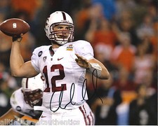 INDIANAPOLIS COLTS ANDREW LUCK SIGNED 8x10 PHOTO W/COA STANFORD CARDINAL