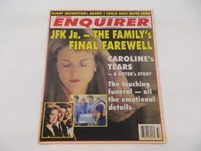 THE NATIONAL ENQUIRER August 10, 1999 JFK Jr. / Insect Jewelry / Gossip / News 