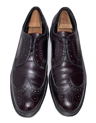 Vtg 80s Executive Imperials Brown Wingtip Derby Shoes Size 10.5 3E Made In USA Vintage Executive Imperials Men main image 3