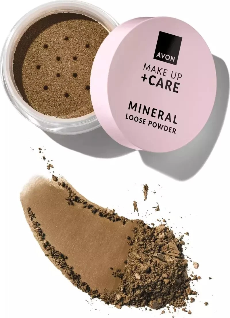 Avon Calming Effect MEDIUM BEIGE Loose Powder Mineral Foundation By Calming Effects - Foto 8