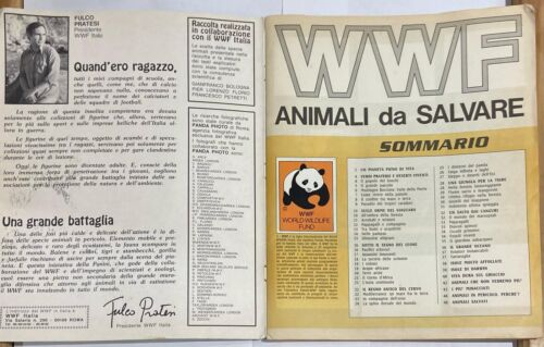 Album di figurine completo - WWF animali da salvare. Panini, 1986 - Imagen 2 de 5