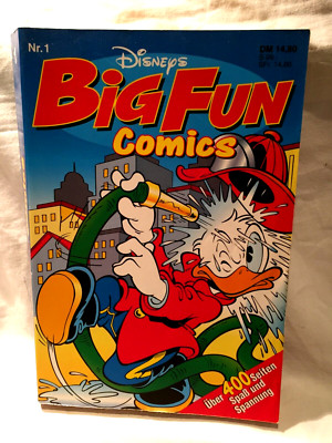Disney BIG FUN Comics Nr.1 über 400 Seiten Spaß und Spannung aus 1996