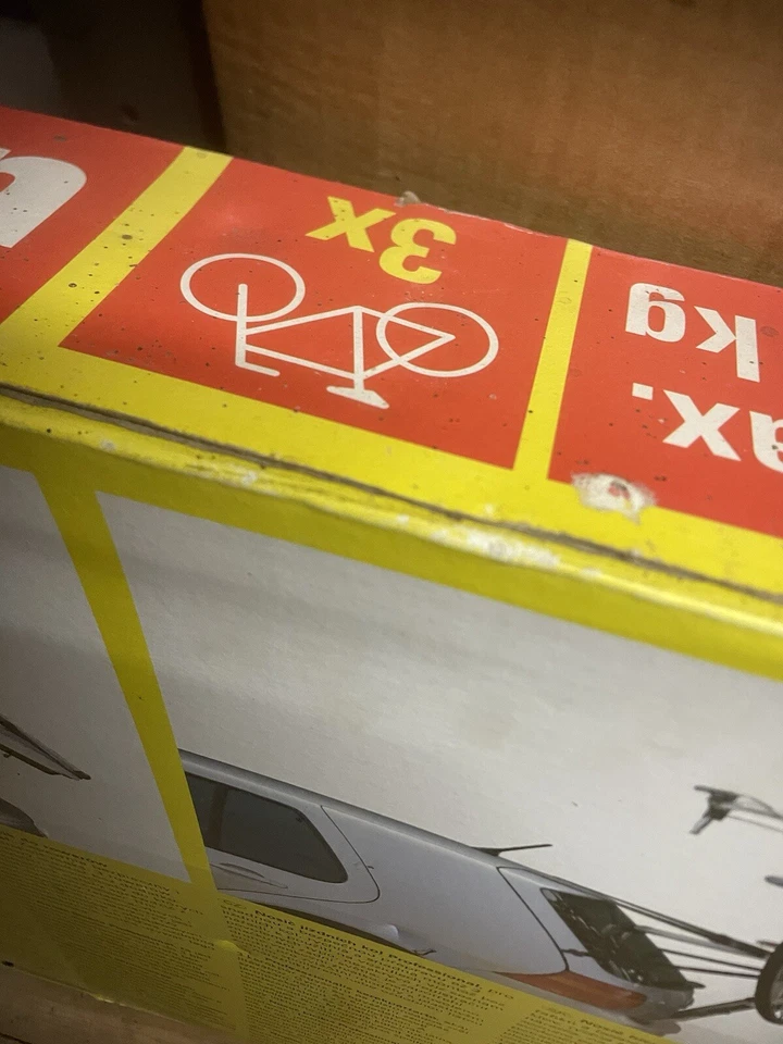 Unitec Fahrradträger für 3 Fahrräder 45 kg Top original verpackt - Bild 3 von 4