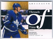 2021-22 ARTIFACTS THREADS OF TIME PATRICK MARLEAU TORONTO MAPLE LEAFS #TT-PM