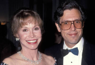 Mary Tyler Moore husband Dr Robert Levine at the Museum of Televis- Old Photo