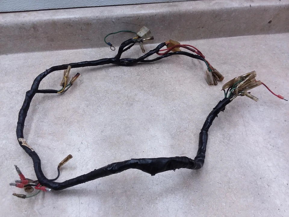 Arnés de cables de cableado OEM Honda 350 SL SL350 K2 1972 de colección ANS-B225 Moto Sport Foto 3 de 4
