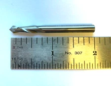 MICRO 100 DM 187-290 3/16" SOLID CARBIDE 2 FLUTE SINGLE END DRILL MILL