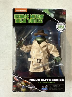 Teenage Mutant Ninja Turtles Elite Series Leo in Disguise Leonardo Movie Figure
