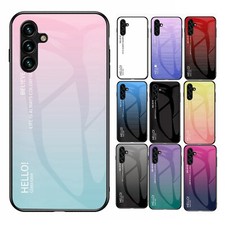 For Samsung Galaxy A16/A15/A14/A05S/A13/A54 Tempered Glass Shockproof TPU Case