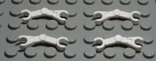 LEGO Connector 1x3 Arm with Clip White 4 Piece (1438#)