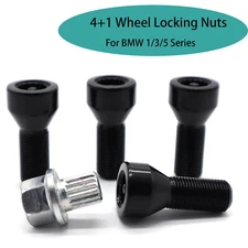 OE#36136786419 Wheel Lock Anti Theft Bolt Lug Set (4 Bolts 1 Key) for select BMW