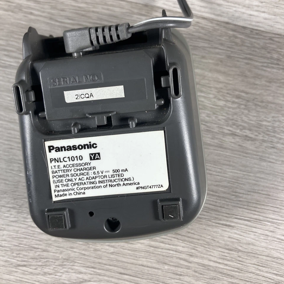Base de carga Panasonic PNLC1010YA para KX-TGA652, KX-TGA653, KX-TG6522, KX-TG6532 Foto 3 de 4