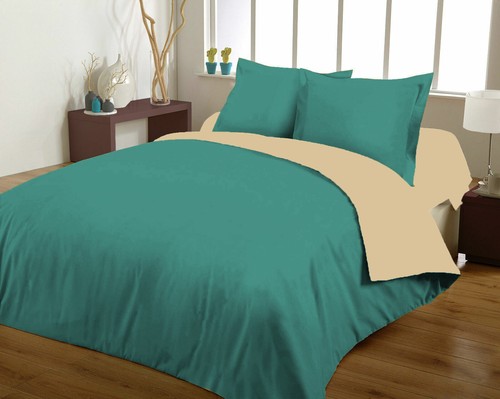 Plain Duvet Cover Pillow Case Bedding Set Multi Colour Single, Double All Sizes - Picture 7 of 11