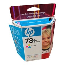 Brand New Sealed Genuine HP 78 Plus Photo Ink Cartridges Tri-Color CB277AN 