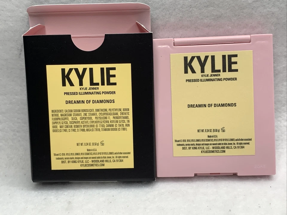 Kylie Jenner Kylight Pressed Illuminating Powder Dreamin Of Diamonds .34 oz New - Image 3 of 4