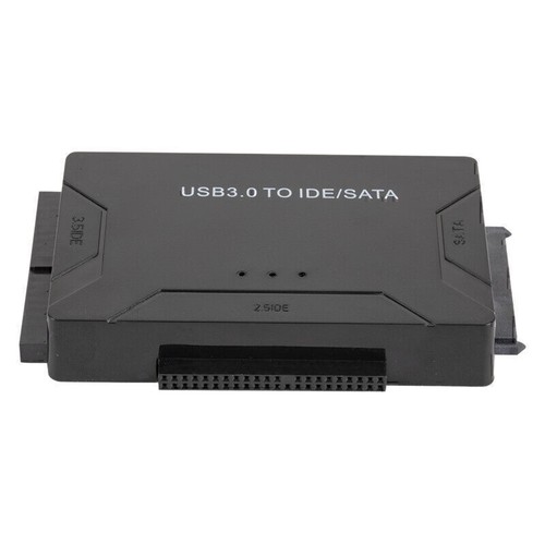 USB 3.0 to IDE&SATA Converter External Hard Drive Adapter 2.5" 3.5Inch Cable Kit - Picture 7 of 12