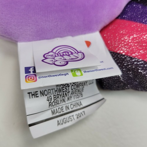 My Little Pony Twilight Dance Plush 11" Purple 2017 Hasbro Stuffed Toy Northwest - Picture 6 of 6